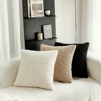【即発】#ボア シンプル クッションカバー 全5色 45×45
