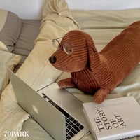 #ダックスフンド ロング クッション 抱き枕 110cm ぬいぐるみ