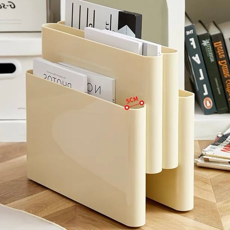 #4ポケット マガジンラック 全4色 収納 ブックスタンド