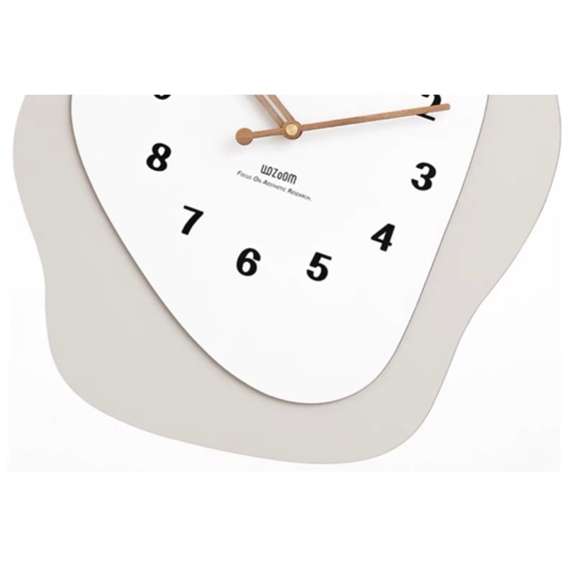 ニュアンス デザイン バイカラー クロック 全2色 掛け時計 | 70PARK