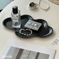 【即納】#クラウド型 ウエーブ アクセサリー トレイ 全2色 プレート 小物置き 香水収納