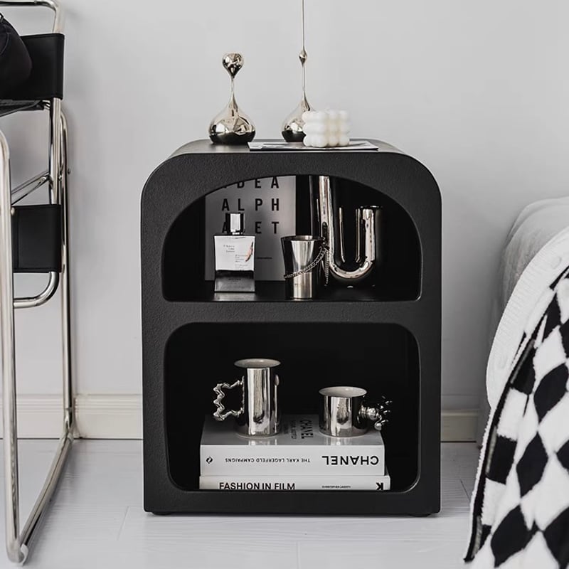 アーチ ドーム 二段 収納 ラック サイドテーブル 全2色 棚 | 70PARK