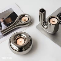 【即納】#メタリック キャンドルホルダー 全3種 オブジェ