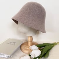 【即納】#ウール混 バケットハット 全3色 帽子