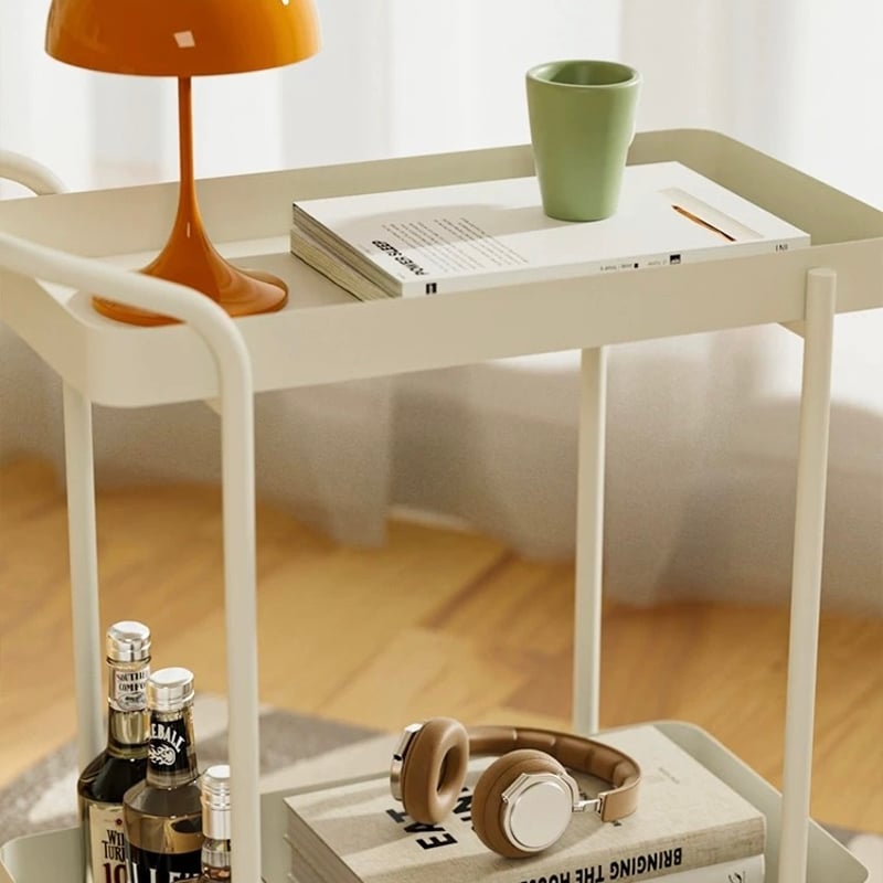 アイアン2段サイドテーブル コーヒーテーブル・サイドテーブル【アイアンサイドテーブル/2段/Iron