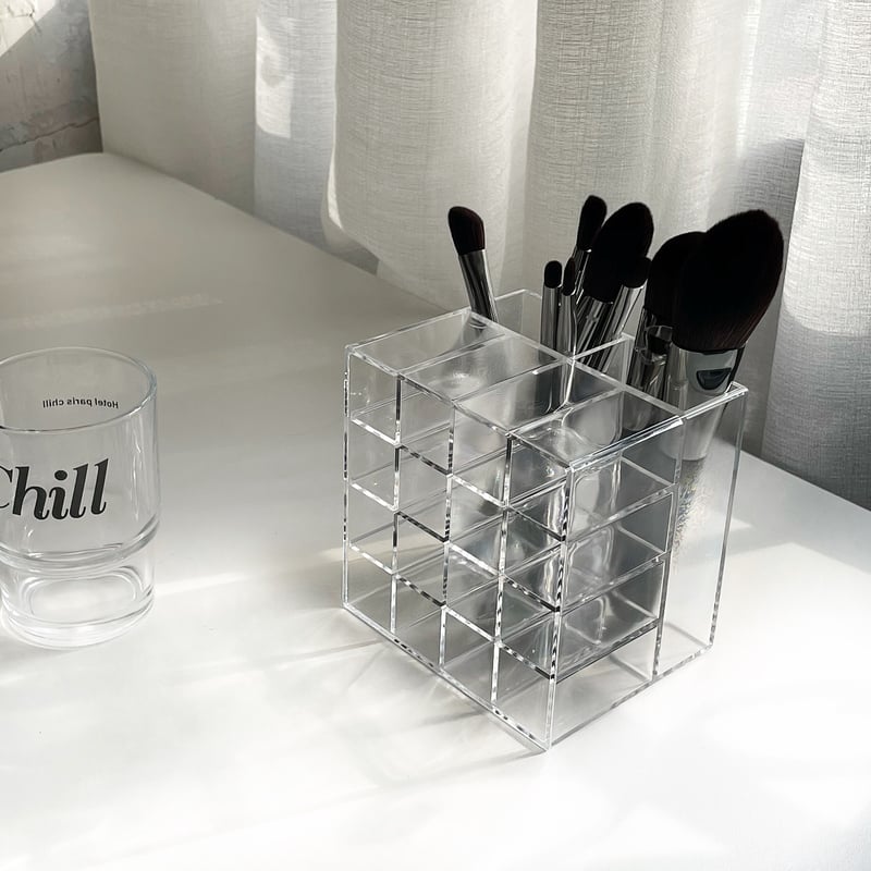 CHANEL クリア リップスタンド メイクブラシスタンド リップケース CHANEL クリア リップスタンド メイクブラシスタンド リップケース