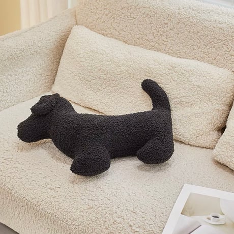 #もこもこ ドッグ クッション 抱き枕 全2色 犬 ぬいぐるみ 50cm