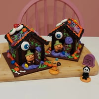 ハロウィン「全部食べられる」お菓子のおばけやしき【halloween　hauntedhouse アイシングクッキー】