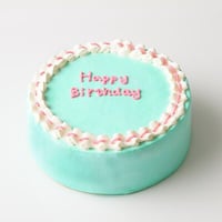 ステッチの生クリームデコレーション　6号サイズ