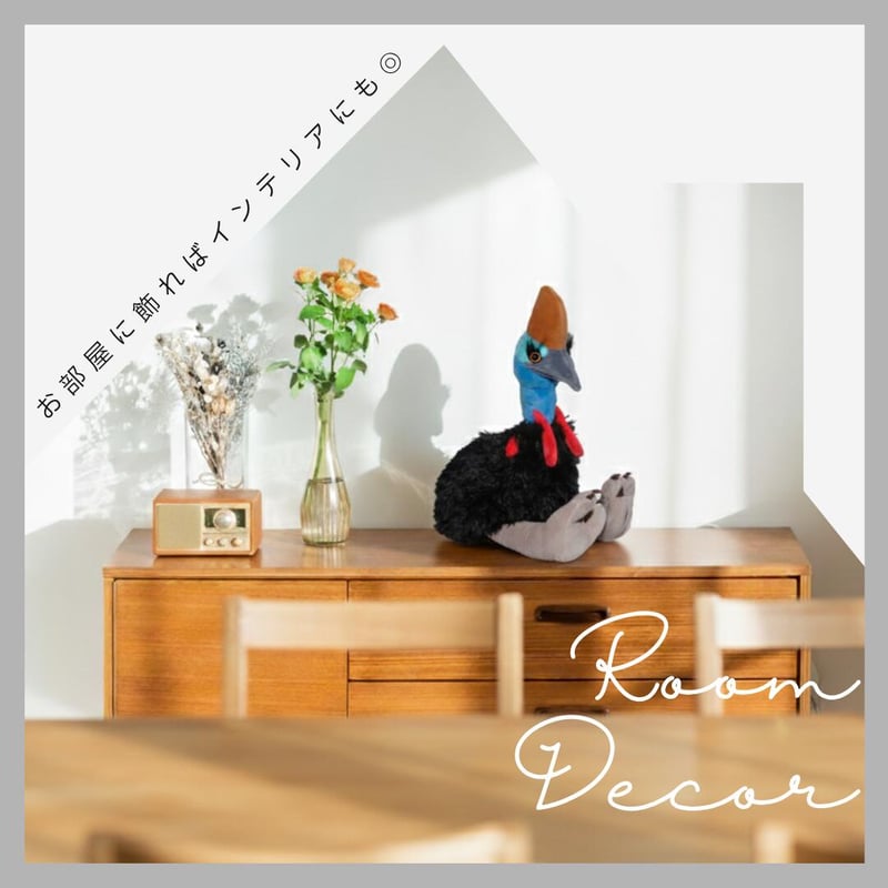 ぬいぐるみ ヒクイドリ 12