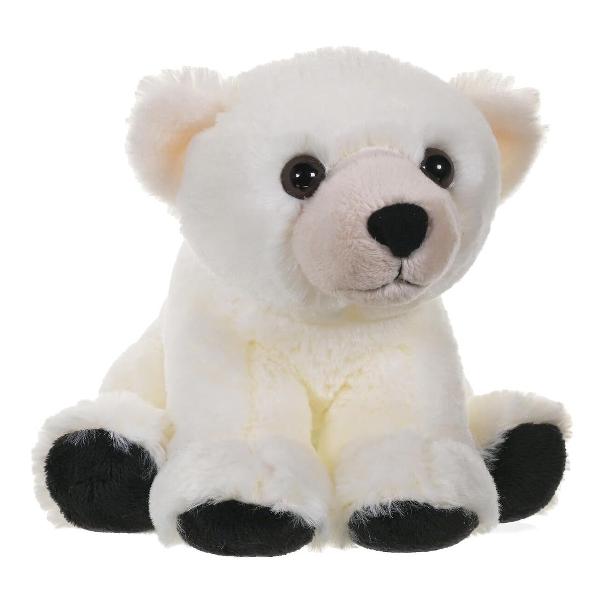 ホッキョクグマ ぬいぐるみ ホッキョクグマぬいぐるみ 🐻‍❄️第45号💚🖤ほぼ完成！ face