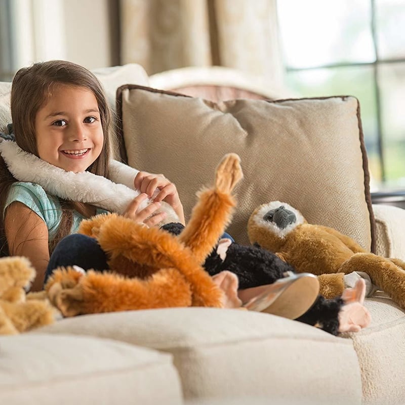 ぬいぐるみ ぶらさがり コモンマーモセット 23484 | ワイルドリ