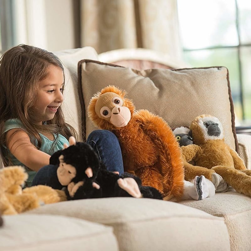 ぬいぐるみ ぶらさがり コモンマーモセット 23484 | ワイルドリ