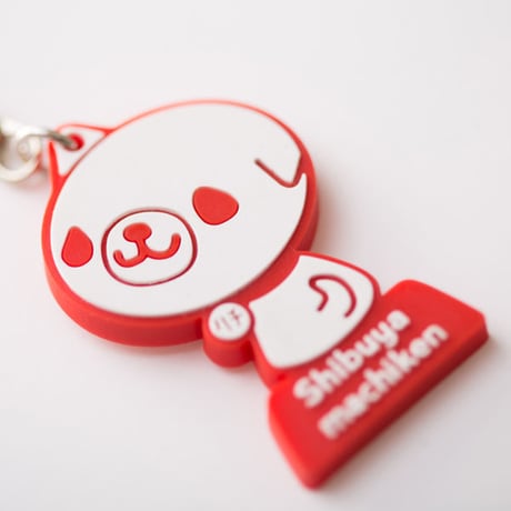 渋谷みやげ！【限定販売!】渋谷待犬(しぶやまちけん)ストラップ