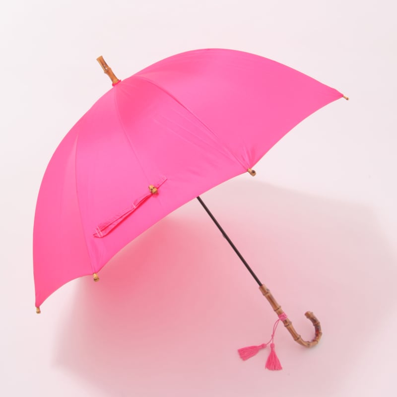 日本製】高級 深張りのシンプルな傘 60cm/長傘 [W6256 RB/SA/RE/BO]※