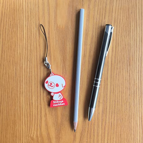 渋谷みやげ！【限定販売!】渋谷待犬(しぶやまちけん)ストラップ