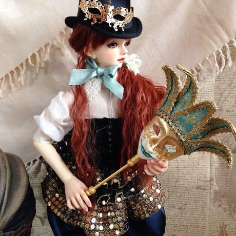【Colombina】Metal maschera SD,MSD兼用サイズ【A〜F】