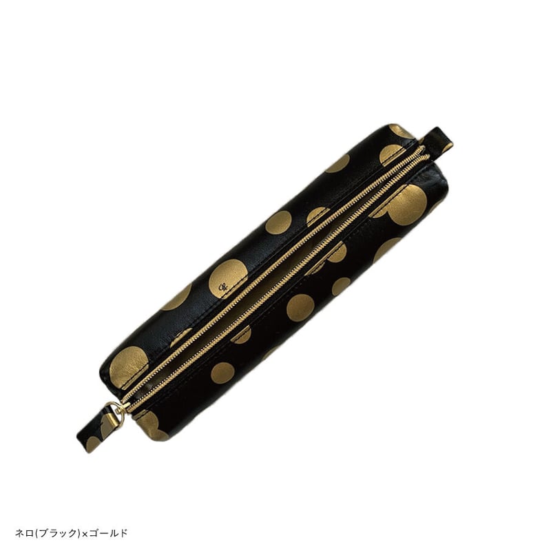 YUZUまぁるいタパ柄のバッグとペンケース まるあ柄 ペンケース | made in RYOGOKU（AZUMAYA）
