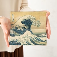 本日価格【北斎 美人画 名刺入れ】粋 カードケース 日本画 浮世絵 粋