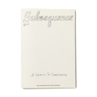 Subsequence Magazine Vol.8
