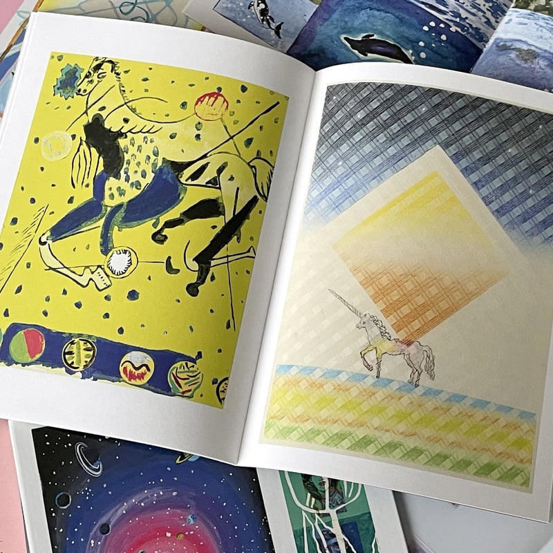 専用ページ【ハガキサイズ】開運絵画 金のなる木 虹の架け橋 ユニコーン 専用ページ【ハガキサイズ】開運絵画 金のなる木 虹の架け橋