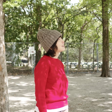 HOLY'S Aran knit caps 編み方リーフレット