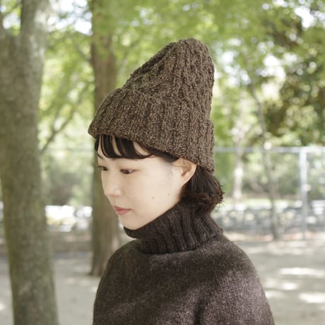 HOLY'S Aran knit caps 編み方リーフレット