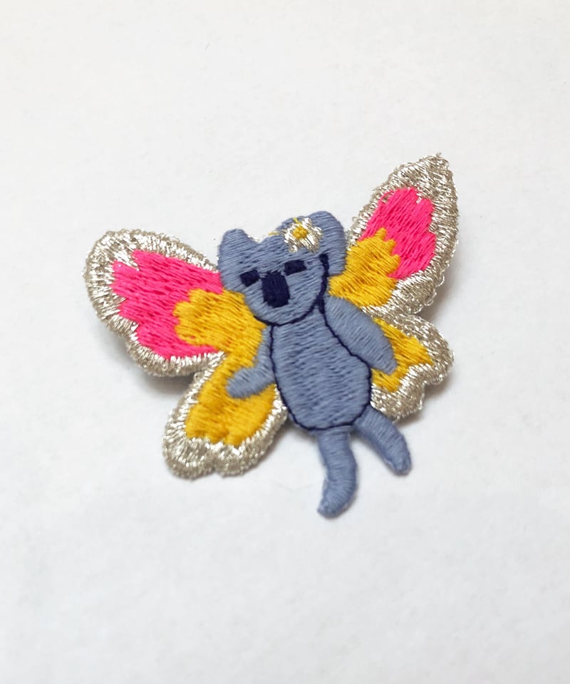 妖精コアラの刺繍ブローチ | migh-T by Kumiko Watari