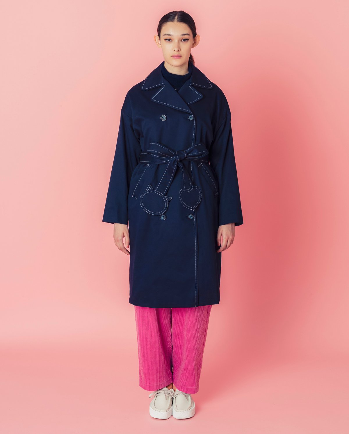 極美品✨希少ネイバーフッド【NEIGHBORHOOD】デザイントレンチコート 極美品✨希少ネイバーフッド【NEIGHBORHOOD】デザイントレンチ
