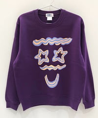 クリームフェイススウェット (purple)