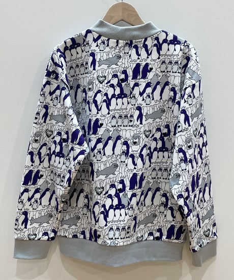 U.P.K. プリントスウェット (white)