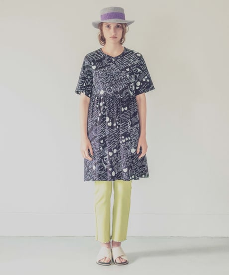 <SAMPLE SALE> レタープリントカットソーワンピース