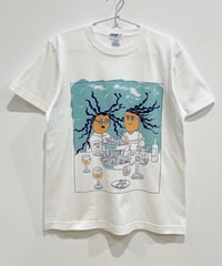 Frutti di Mare 半袖Tシャツ (white)