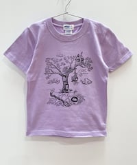 ツリーキッズTシャツ (mauve)