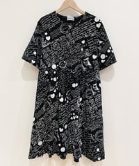 <SAMPLE SALE> レタープリントカットソーワンピース