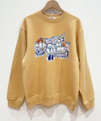 ペンギン王国コミュニティスウェット (peach yellow)