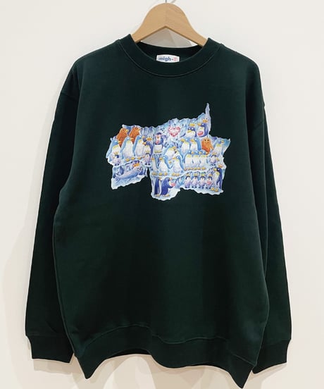 ペンギン王国コミュニティスウェット (dark green)
