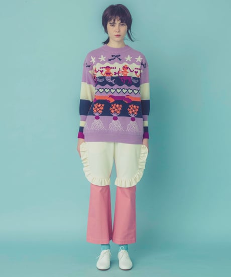 ヒーローズセーター (lavender)