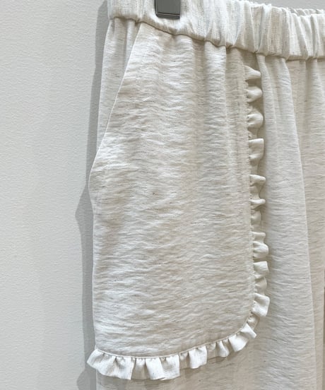 リゾートワイドパンツ (white)