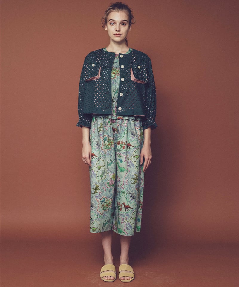 dahl’ia【エンブロイダリー ジャケット】 dahl'ia＞ エンブロイダリ― シャツジャケット（その他アウター）｜dahl