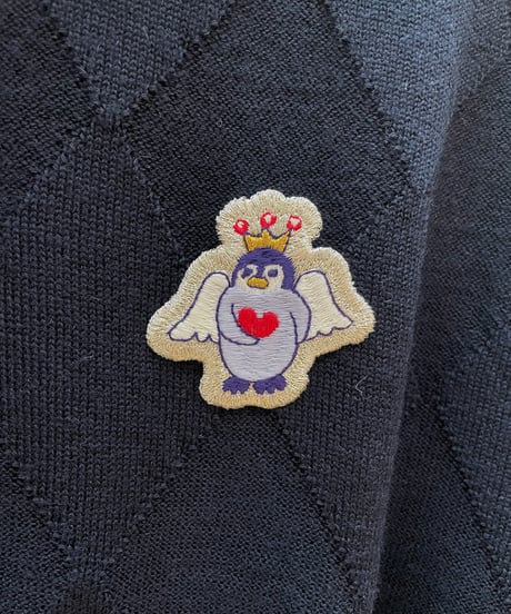 ダイヤ柄ホールガーメントセーター (navy)