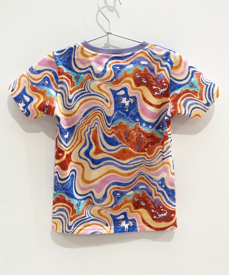 マーブルグランドキャニオンキッズTシャツ (multi)