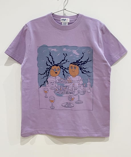 Frutti di Mare 半袖Tシャツ (lavender)