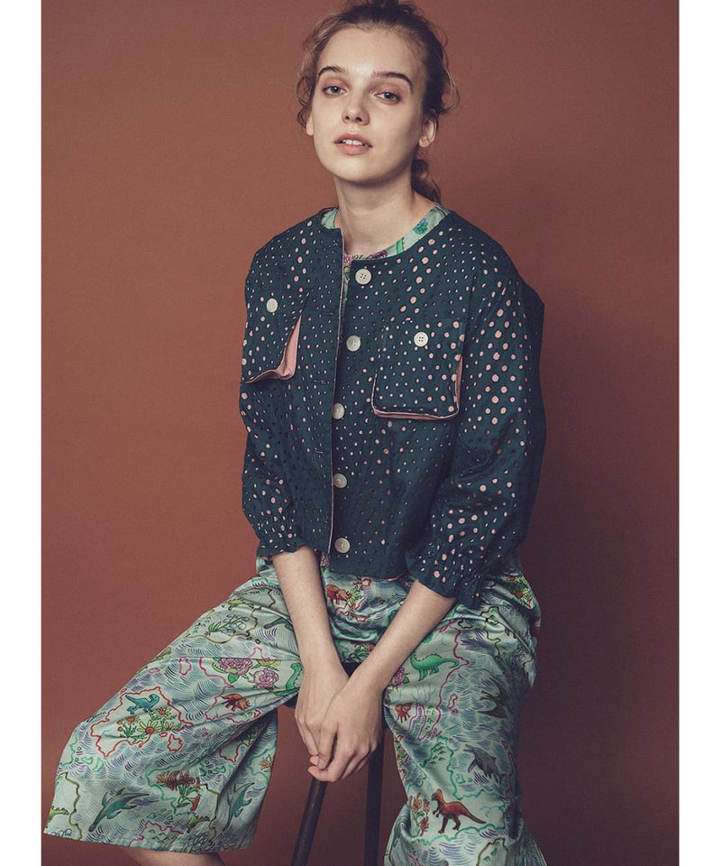 machatt エンブロイダリーウールジャケット machatt エンブロイダリーウールジャケット