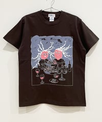 Frutti di Mare 半袖Tシャツ (dark brown)
