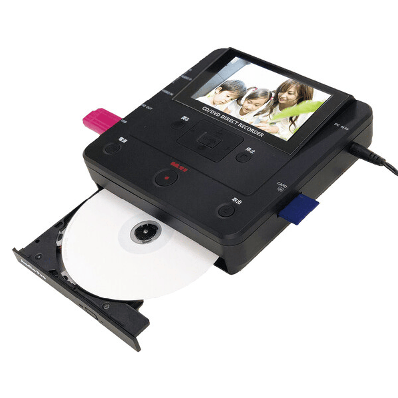 パソコン要らずかんたん録右エ門　パソコン不要で楽々ダビング　CD・ビデオテープ パソコン要らずかんたん録右エ門 | Streamline