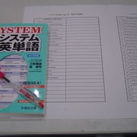 システム英単語　和訳　確認テスト