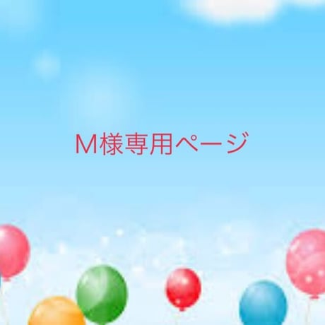 m☆様専用ページ 取り返し