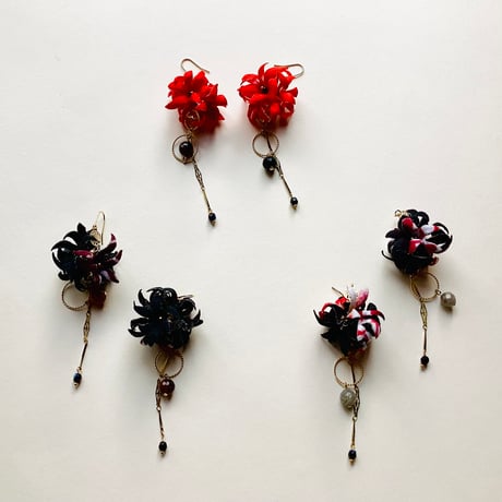 NSKY　ハンドメイドピアス　タッセルピアス NSKY様専用 ハンドメイドピアス タッセルピアス