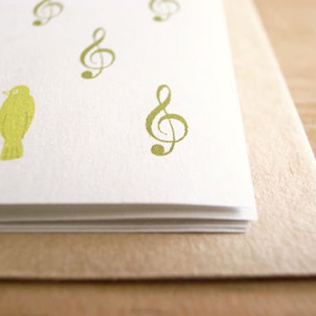 Music Bird Letter